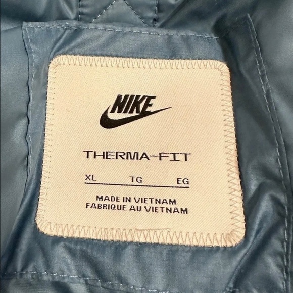 Nike Sportswear Therma-Fit Repel Loose Fit Down Fill Jacket Rift Blue Men XL - Picture 5 of 10